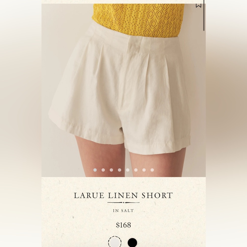 Doen Laurie Linen Shorts